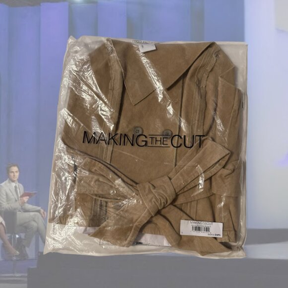 NWT - MAKING THE CUT - Deconstructed Corset Top - Stone/Khaki - S | M - Picture 4 of 4